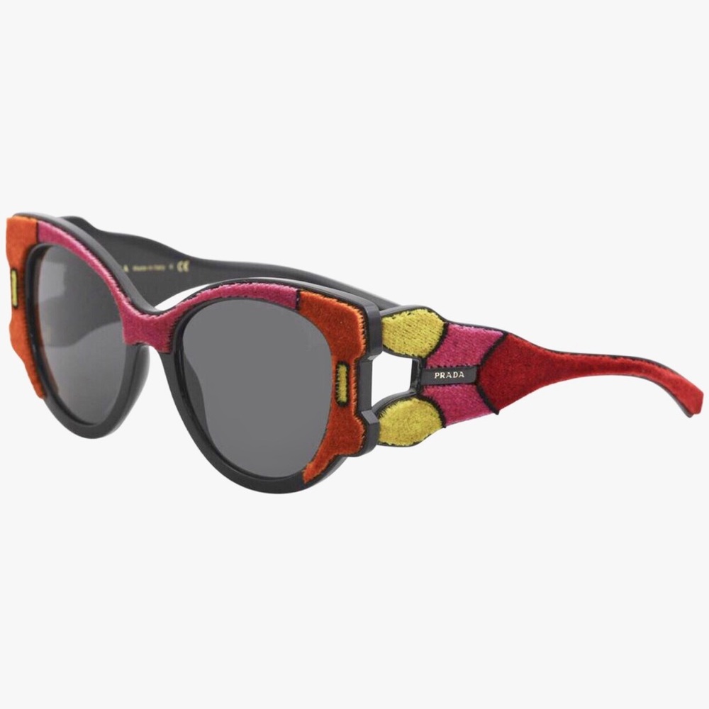 PRADA Multicolored Butterfly Sunglasses NWT NWB